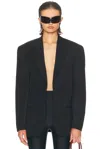 Balenciaga Tailored Jacket In Black
