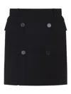 Balenciaga Skirts With Belt Loops And Front Pockets