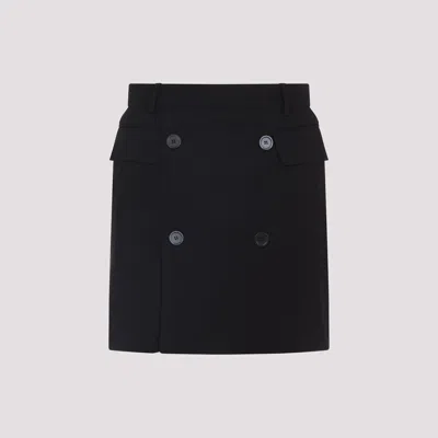 Balenciaga Tailored Mini Skirt In Black