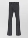 Balenciaga Tailored Pinstripe Trousers Featuring Pockets In Gray