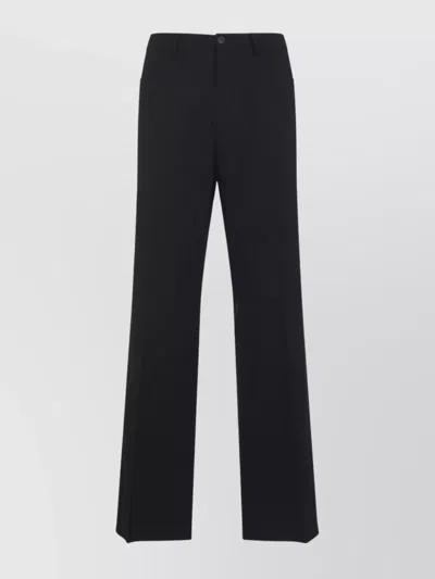 BALENCIAGA TAILORED TROUSERS WITH SIDE AND BACK POCKETS