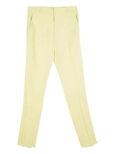 Pre-owned Balenciaga Tailored Trousers In Yellow