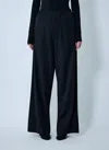 Balenciaga Tailored Wool Pants In Black