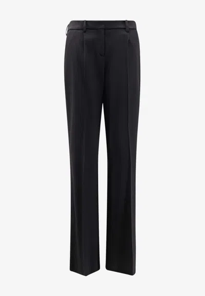 Balenciaga Tailored Wool Pants In Black