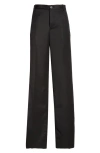 Balenciaga Tailored Wool Pants In Black