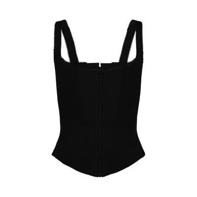 Pre-owned Balenciaga Tank Top Corset 'black' | Women's Size Xxs