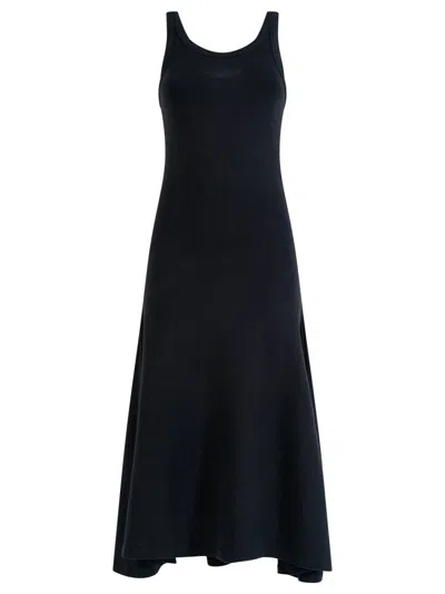 Balenciaga Tank Top Godet Dress Clothing In Black