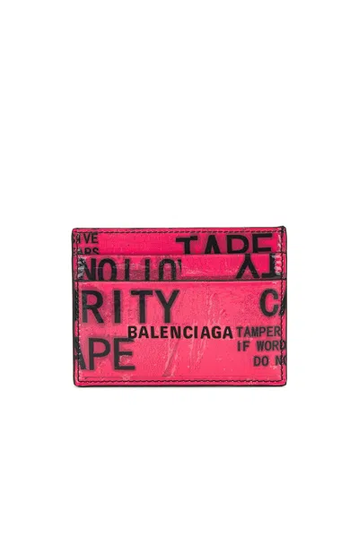Balenciaga Tape Type Card