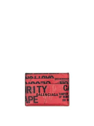 BALENCIAGA TAPE TYPE CARD HOLDER
