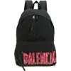 Balenciaga Tape Type Logo Canvas Backpack