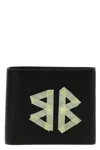 Balenciaga Cash Tape Type Leather Square Wallet