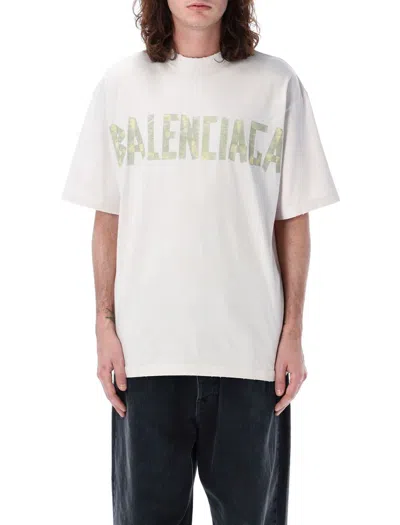Balenciaga Medium Fit T-shirt In White