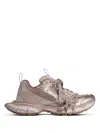 Balenciaga Multicolor Mesh And Rubber 3xl Sneakers In Taupe