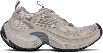 Balenciaga Taupe 6xl Sneakers In 2211