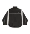 Balenciaga Technical Oversized Track Jacket In Black