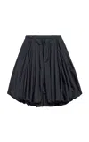 Balenciaga Technical Taffeta Balloon Shorts In Animal Print