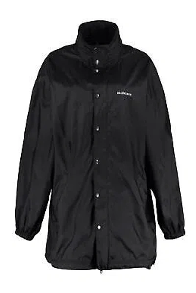 Pre-owned Balenciaga Techno Fabric Jacket In Black