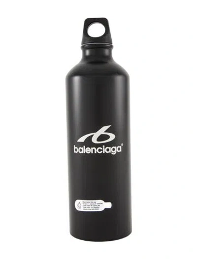 Pre-owned Balenciaga Techwear Water Bottle In Black/white