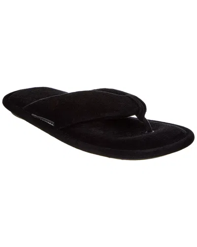 Balenciaga Terry Cloth Sandal In Black