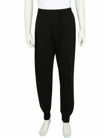 Pre-owned Balenciaga Terry Cloth Solid Jogger Pants W/ Tags In Black