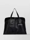 Balenciaga Textured Finish Top Handles Tote Bag