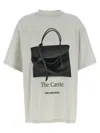 Balenciaga Oversized Graphic Print T-shirt In White