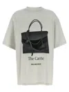 Balenciaga Oversized Graphic Print T-shirt In White