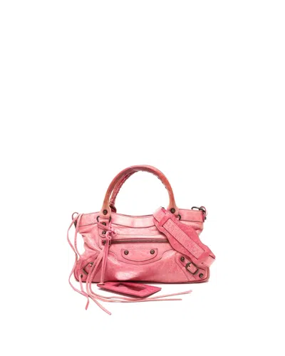 Balenciaga The First Bag In Blue