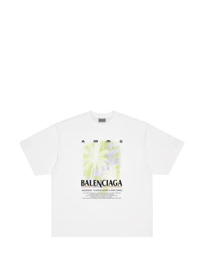 Balenciaga The Window T-shirt In White