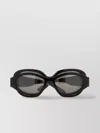 Balenciaga Thick Frame Superbusy Sunglasses In Black
