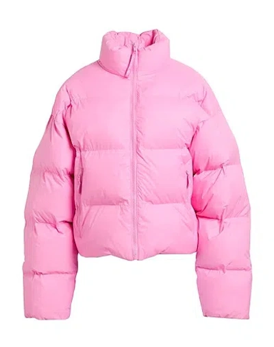 Balenciaga Thick Warm Jacket In Pink