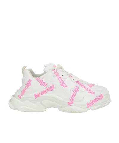 Balenciaga Thick-soled Sneakers In Animal Print