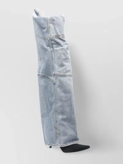 Balenciaga Thigh-high Pointed Toe Boots