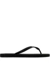 Balenciaga Slippers Infradito In Gomma Nera  Uomo In Black