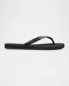 Balenciaga Women Thong Sandals In Black