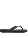 Balenciaga Women Thong Sandals In Black