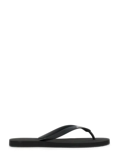 Balenciaga Thong Tpu Balen Log In Black
