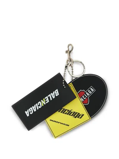 Balenciaga Three-tag Keychain