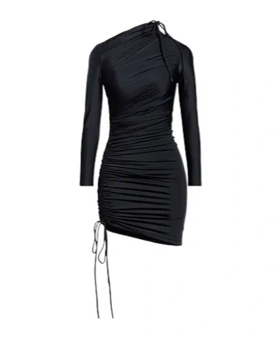 Balenciaga Tight Dress In Black