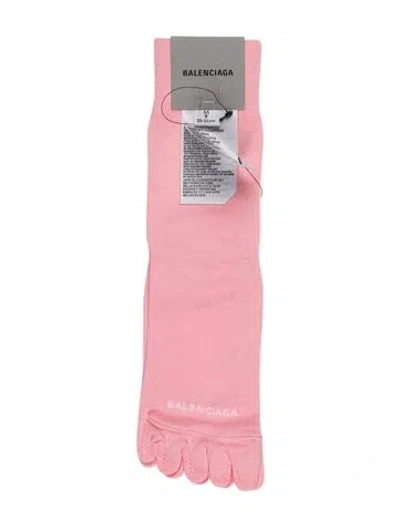 Pre-owned Balenciaga Toe Socks W/ Tags In Pink