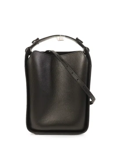 Pre-owned Balenciaga Tool 2.0 Grained-leather Tote Bag In Black