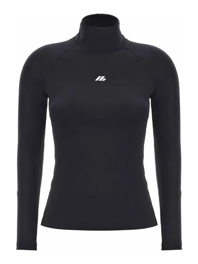 BALENCIAGA REFLECTIVE TOP LOGO