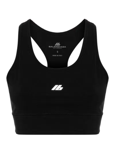 BALENCIAGA LOGO BRA TOP