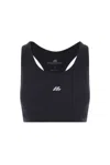 Balenciaga Activewear Sleeveless Top In Matt Nylon Blend In Black