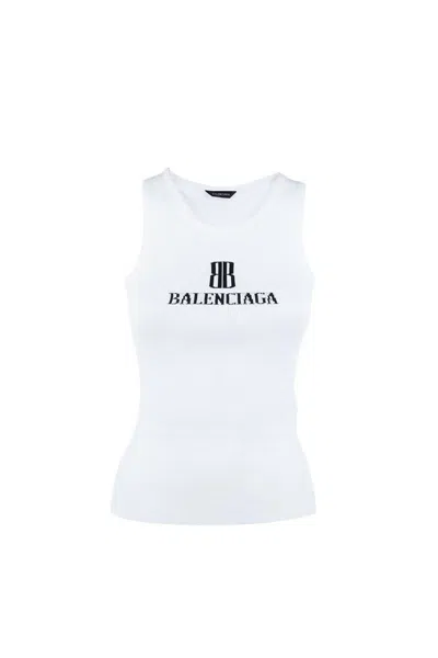Balenciaga Top In White