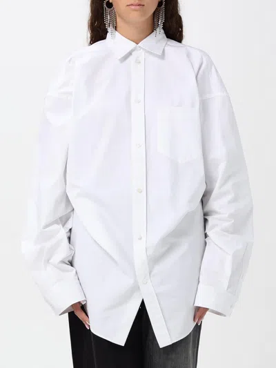 BALENCIAGA SHIRT BALENCIAGA WOMAN COLOR WHITE,F89788001