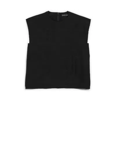 BALENCIAGA BALENCIAGA TOP BLACK