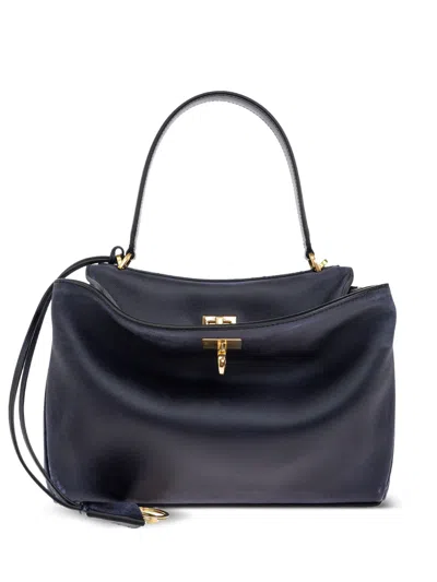 Balenciaga Top-handle Clasp Bag In Blue