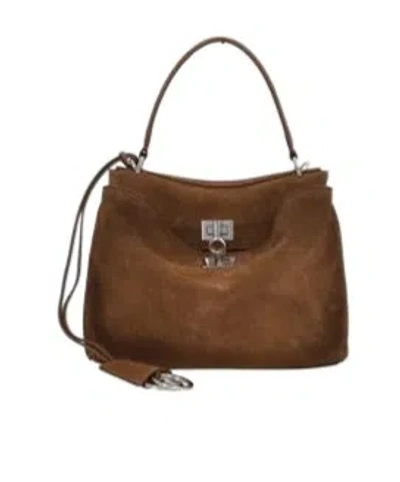 Balenciaga Top Handle Shoulder Bag In Brown