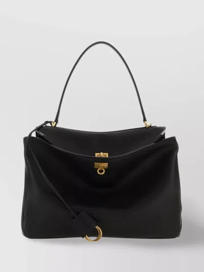 Balenciaga Top Handle Shoulder Bag With Detachable Strap